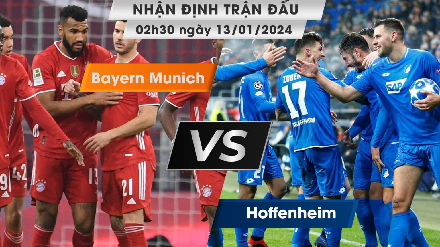 Nhận định, dự đoán Bayern Munich vs Hoffenheim, 02h30 ngày 13/01/2024